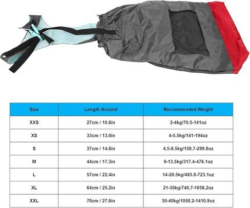 Dog Drag Bag, Dog Walking Scooter, Breathable Oxford Fabric Pet Drag Bag for Paralyzed Disabled Back Rear Legs Dog, Anti Scratch Wheelchair Auxiliary Protect Bag for Disabled Pet(L) in Saudi Arabia