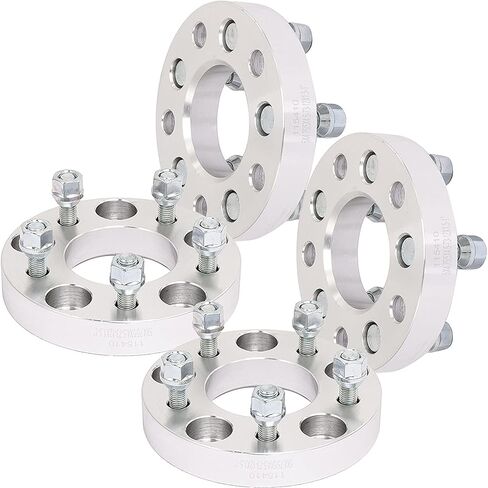 OCPTY 5x4.75 to 5x4.5 Wheel spacers adapters 1 inch with 12x1.5 Studs 73CB Wheel Spacers fit for 1984-2013 for Corvette 1990-2005 for Jimmy 4PCS in Saudi Arabia