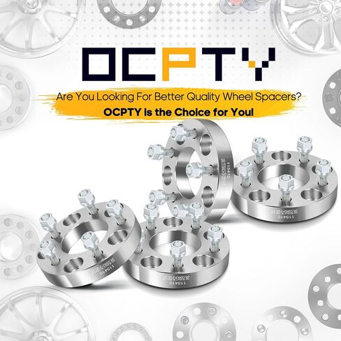 OCPTY 5x4.75 to 5x4.5 Wheel spacers adapters 1 inch with 12x1.5 Studs 73CB Wheel Spacers fit for 1984-2013 for Corvette 1990-2005 for Jimmy 4PCS in Saudi Arabia