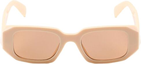 Trendy Y2K Rectangle Sunglasses for Women Men 90s Glasses Retro Shades Square Frame in Saudi Arabia