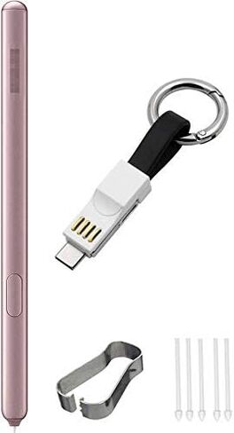 قلم Galaxy Tab S6 Stylus Pen البديل لجهاز Samsung Galaxy Tab S6 EJ-PT860B T865 نصائح/أطراف (رمادي جبلي)... in Kuwait