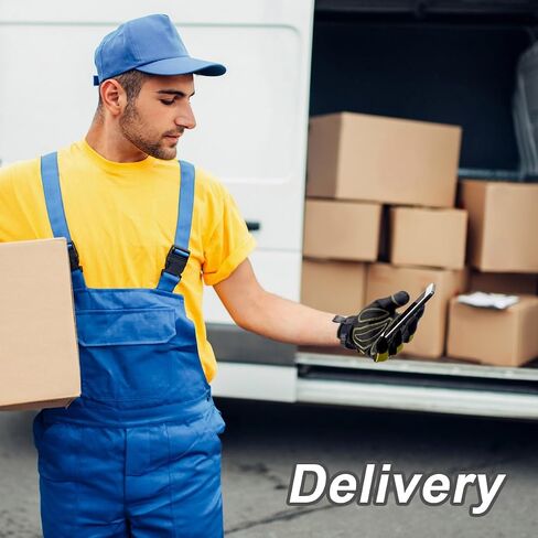 KAYGO Work Gloves For Men, KG125M Mechanic Utility Work Gloves for All Purpose, Excellent Grip, Heavy Duty, Improved Dexterity, Touch Screen, Large in Saudi Arabia