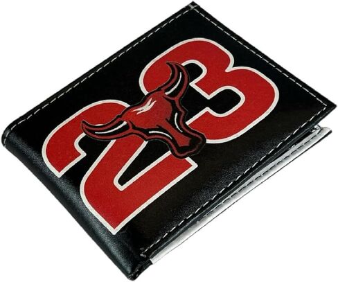 Tem's Collection Faux Leather Bifold Men's Wallet - Black Checkered in Saudi Arabia