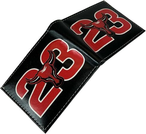 Tem's Collection Faux Leather Bifold Men's Wallet - Black Checkered in Saudi Arabia