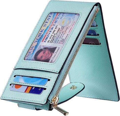 حافظة بطاقات Chelmon Bifold متعددة ومحفظة جيب أمامية رفيعة بتقنية RFID in Kuwait