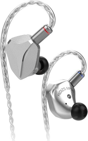 Linsoul Hidizs MP145 in-Ear Monitor, 14.5mm Planar Magnetic Driver HiFi Earphone IEMs, Wired Gaming Earbud with Detachable 2Pin OFC Cable for Audiophiles Musicians (Blue, 3.5 mm) in Saudi Arabia