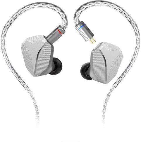 Linsoul Hidizs MP145 in-Ear Monitor, 14.5mm Planar Magnetic Driver HiFi Earphone IEMs, Wired Gaming Earbud with Detachable 2Pin OFC Cable for Audiophiles Musicians (Blue, 3.5 mm) in Saudi Arabia