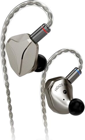 Linsoul Hidizs MP145 in-Ear Monitor, 14.5mm Planar Magnetic Driver HiFi Earphone IEMs, Wired Gaming Earbud with Detachable 2Pin OFC Cable for Audiophiles Musicians (Blue, 3.5 mm) in Saudi Arabia