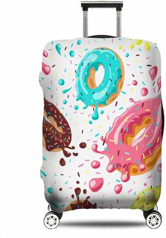 Travel Luggage Cover Protector Infinity Grey Suitcase Cover Protectors Washable Luggage Suitcase Cover for 25-28 Inch L in Saudi Arabia
