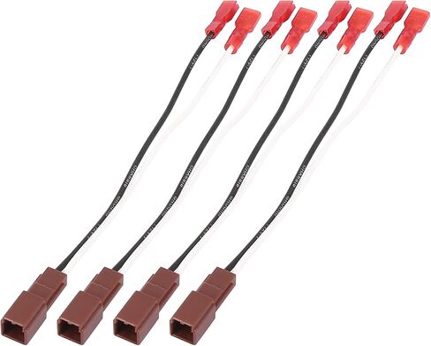 X AUTOHAUX 4pcs Car Speaker Connector Harness Wiring Adapter 72-7400 for Nissan NV2500 2012-2015 in Kuwait