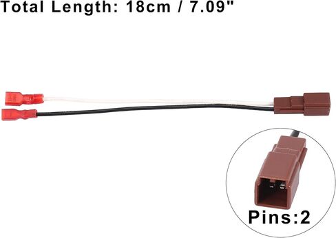 X AUTOHAUX 4pcs Car Speaker Connector Harness Wiring Adapter 72-7400 for Nissan NV2500 2012-2015 in Kuwait