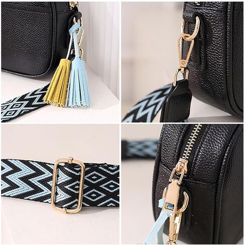 Women Shoulder Bag Crossbody Purse Designer Handbag Wallet Trendy Triple Zip Phone Purse in Saudi Arabia
