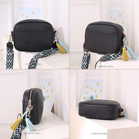 Women Shoulder Bag Crossbody Purse Designer Handbag Wallet Trendy Triple Zip Phone Purse in Saudi Arabia