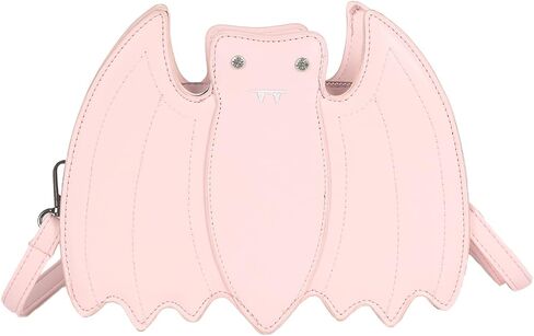 KUANG! Novelty Bat Little Devil Shaped Tote Shoulder Bag Kids Purse Halloween Fashion Dark Punk Style Handbags for Party in Saudi Arabia