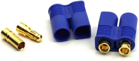 10 أزواج WST EC3 موصل 3.5 مم ذهبي رصاصة الموز التوصيل لبطارية RC LiPo ذكر وأنثى + (مجاني) 14 سلك سيليكون قياس وأنابيب الانكماش الحراري in Kuwait