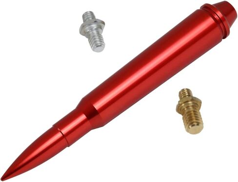 5.7" Aluminum Bullet Antenna Aerial Replacement Compatible with for Jeep Wrangler JK 2007-2018 Jeep Wrangler JL 2018+ Jeep Wrangler TJ 1997-2006 Red in Saudi Arabia