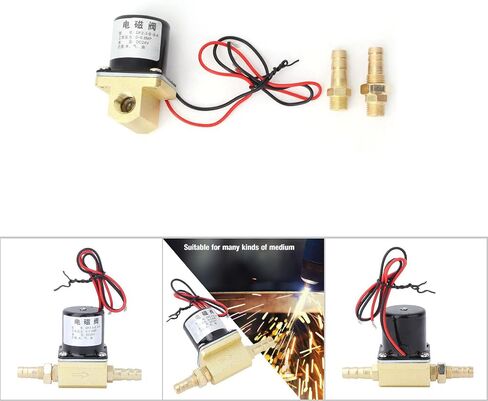 Electric Welding Machine Valve, 0~0.8mpa Welding Solenoid Valve Applicable to Gas Shielded Welding for Water Gas Aron CO2, industrial solenoid valves (DC24V) in Saudi Arabia
