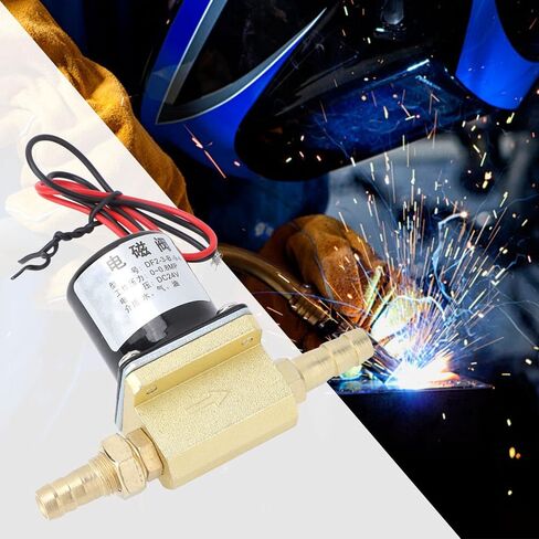 Electric Welding Machine Valve, 0~0.8mpa Welding Solenoid Valve Applicable to Gas Shielded Welding for Water Gas Aron CO2, industrial solenoid valves (DC24V) in Saudi Arabia