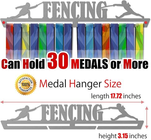 VICTORY HANGERS Achievements Medal Hanger Display Rack - Jiu Jitsu, Fencing, Volleyball, Basketball, Swimming - 17.72 in in Saudi Arabia