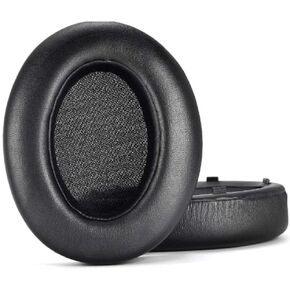 Replacement Ear Pad Cushions for Sony WH-XB910N WHXB910N Wireless Bluetooth Extra Bass Noise Cancelling Headphones and Softer Protein Leather Memory Foam Earpads Headset Black