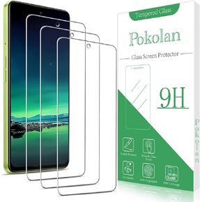Pokolan [3-Pack] Screen Protector for OnePlus Nord N30 5G / OnePlus Nord CE 3 Lite 5G Tempered Glass Film, 9H Hardness, Bubble Free, Easy to Install, Case Friendly