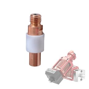 Ceramic Throat Tube: 3D Printer Replacement Part, Compatible with Creality Spider 3.0 High Temperature and High Flow Hotend Pro (Spider 3.0 is Not Included)