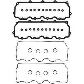 CNS Engine Valve Cover Gasket Set Complete Set Compatible with 03-10 Ford E-Series/F-Series/Excursion 6.0L (363cid) OHV V8 Power Stroke Diesel Turbo