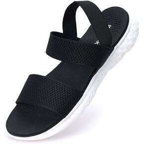 صنادل مسطحة للسيدات من MGGMOKAY، صنادل مشي مريحة وناعمة in Kuwait