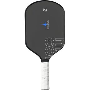 P-One by Nicol Pickleball Paddle - T700 Premium Japanese Carbon Fiber - USAPA Approved Pickleball Racket, Elongated Handle & Paddle Face, Upgraded Non-Slip Grip