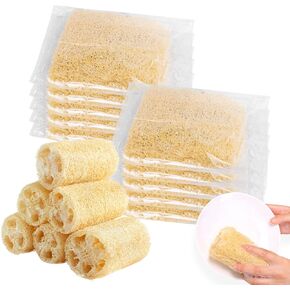 24 Pack Sponge Individually Wrapped, Bulk Kitchen Dishwashing Sponge, Non Scratch Scouring Pad, Odor-Free Scrubbers for Cleaning Sponge Wipes for Travel Apartments