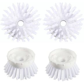 Dish Brush Refill Head Compatible with OXO Good Grips Soap Dispensing Palm Brush, 4 Pack Palm Brush Refills, Dish Scrub Brush Head Replacement, Scrubber Brush Replace Head for Home Kitchen in Saudi Arabia