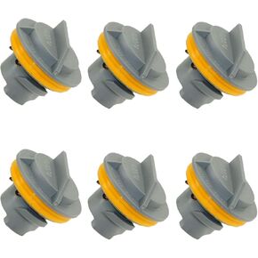 Rear Brake Taillight Taillamp Light Bulb Socket Kit Set of 6 Compatible with Chrysler Dodge