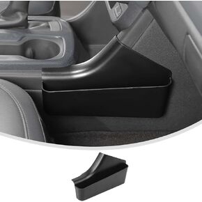 Linskip Gear Shift Console Side Tray Organizer Compatible with Chevy Colorado & GMC Canyon 2014-2022, for Chevrolet Colorado Console Storage Box, Interior Accessories(black)