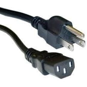 AC Power Cord Cable 6FT for Mitsubishi TV with a 3 Outlet Grounding Tap
