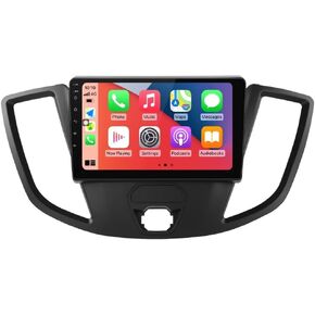 MekedeTech Android Car Stereo for Ford Transit 2013-2019 Head Unit,1280 * 720 Resolution Touch Screen Upgrade with 4G LTE Wireless CarPlay/Android Auto,8 core 2+32G