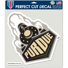 Purdue University Perfect Cut Color Decal 8" x 8"