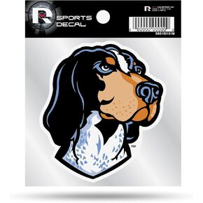 Rico Industries NCAA Tennessee Volunteers Mascot 4"x4" Small Style Decal