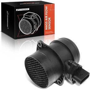 A-Premium Mass Air Flow Sensor Meter Assembly [wih 5Pins] 2.5L Compatible with Volkswagen Jetta 05-08 2010, Beetle 06-10, Beetle Cabrio 2010, Rabbit 06-09, Phaeton 04-06 [W12 6.0L], Bora 06-09