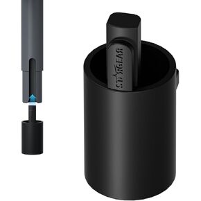 Starlink Gen 2 Dish End Protective Cap Compatible with Starlink V2 Dish Standard Actuated Antenna Socket Starlink Accessories, Black
