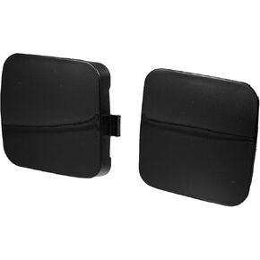 X AUTOHAUX 1 Pair Car Front Left Right Bumper Tow Hook Cover 53285-0R020 53286-0R020 for Toyota RAV4 2009 2010 2011 2012 Tow Hook Eye Lid Cover Trailer Cap White