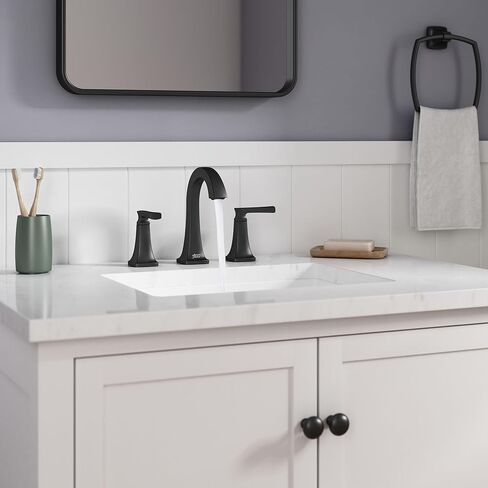 المعيار الأمريكي 7426801.002، صنبور حمام واسع الانتشار Belmeade بمقبضين مقاس 8 بوصات، كروم in Kuwait