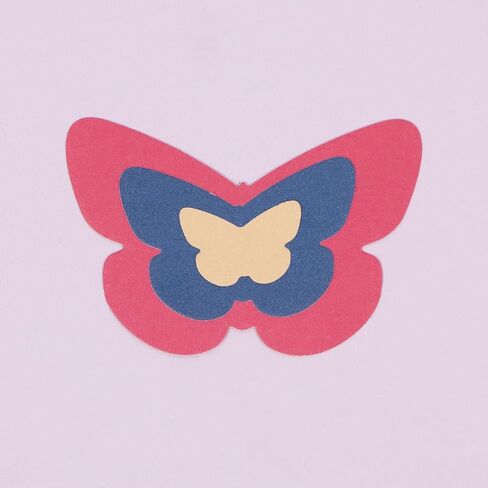 Craftelier - Set of Mini Essential Dies for Scrapbooking, Crafting and Cardmaking Creations | Pennant Shape - Approximate Size Between 2.9 x 2.7 cm and 5.39 x 7.92 cm in Saudi Arabia
