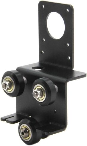 Upgrade Direct Dual Gear Extruder Support Plate with Pulley with Stepper Motor Easy Print Flexible Filament for Creality Ender3, CR10 3D Printer (Support Plate Kit with Motor) in Saudi Arabia