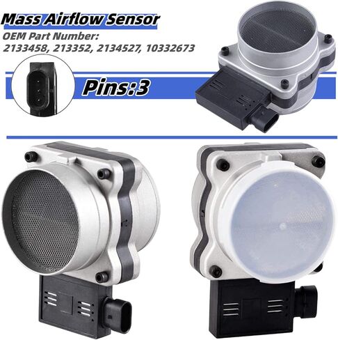 مستشعر تدفق الهواء الشامل MAF 25180303 متوافق مع تشيفي جي إم سي بويك أولدزموبيل كاديلاك بونتياك ايسوزو هوندا 3.1L 3.4L 4.3L V6 4.3L 5.7L V8 in Kuwait