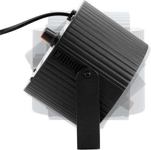 QWORK مصباح LED فائق السطوع مع تفعيل الصوت والتحكم اليدوي، تصميم مدمج ومتين للهالوين والحفلات وديكورات العطلات، يتضمن دعامة تثبيت in Saudi Arabia