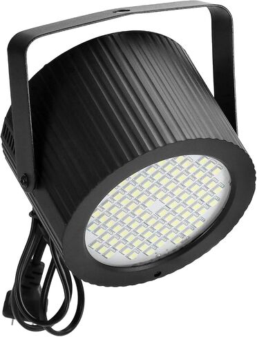 QWORK مصباح LED فائق السطوع مع تفعيل الصوت والتحكم اليدوي، تصميم مدمج ومتين للهالوين والحفلات وديكورات العطلات، يتضمن دعامة تثبيت in Saudi Arabia
