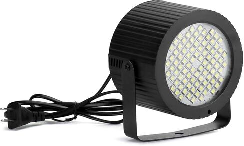 QWORK مصباح LED فائق السطوع مع تفعيل الصوت والتحكم اليدوي، تصميم مدمج ومتين للهالوين والحفلات وديكورات العطلات، يتضمن دعامة تثبيت in Saudi Arabia