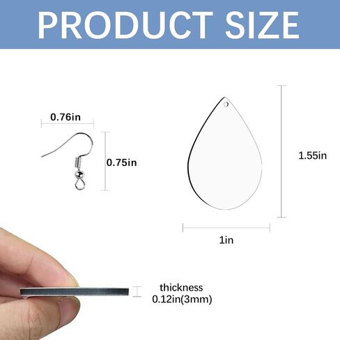 210 Pcs Sublimation Earring Blanks Round Bulk Double Sides 70pcs MDF Sublimation Blank Products with 70 Hooks and 70 Jump Rings Heat Transfer Sublimation Blanks Earring for Printing DIY Craft in Saudi Arabia