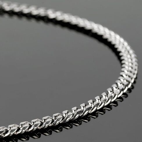 UMAOKANG 5 Meters Gold Plated Cuban Chains Bulk Stainless Steel Chains for Jewelry Making Men and Women Necklace Bracelet DIY Jewelry Chain Spool in Kuwait