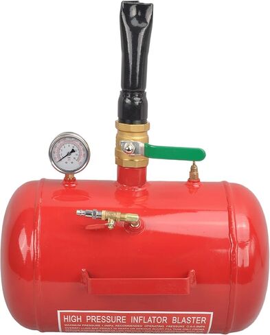 5 Gallon Air Tire Bead Seater 110 PSI Blaster Tool Seating Tire Inflator with Gauge by GESEXI - Car Truck ATV Tire Inflator Tank,Black in Saudi Arabia